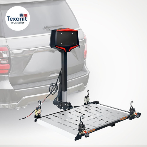 Hitch mounted foldable - hitch-mounted,