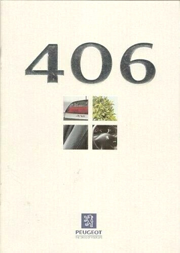 Peugeot 406 saloon 1998 1999 - peugeot,