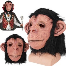 Latex Monkey Mask Animal Monkey Mask Gorilla Mask Halloween Party Latex Mask