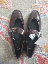 Zara shoes size 41,  Zara shoes size 8 UK, mary Jane pumps size 8 UK
