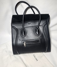 Celine Black Grained Calfskin