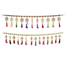 Indian Toran Door Ganesh Lotus