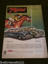 MOTOR MAGAZINE - JUNE 20 1951 - MORRIS MINOR 4 DOOR SALOON