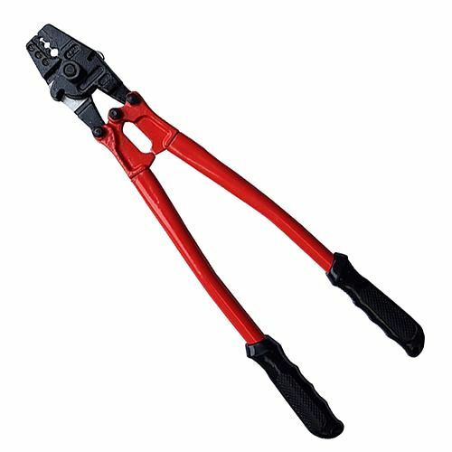 Steel wire rope crimping - 14",