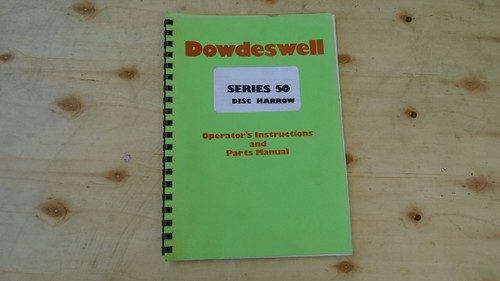 Dowdeswell plough series - dowdeswell,