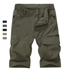 Mens Shorts with Multi-Pocket