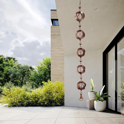 Rain chains for gutters - for,