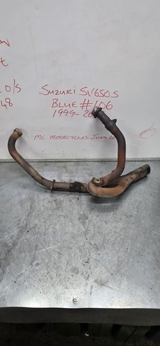 Suzuki sv650 exhaust downpipes - sv650,