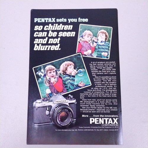 1978 pentax camera - pentax, &