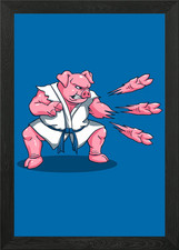 Pork Chops Framed Wall Art