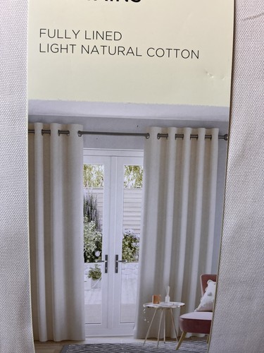 Light natural lined cotton - lined,