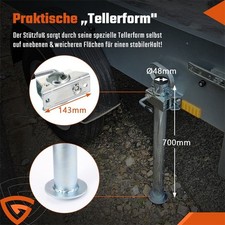 2PCS Trailer Leg Prop Stands