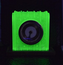 Art Deco Uranium Mantle Clock