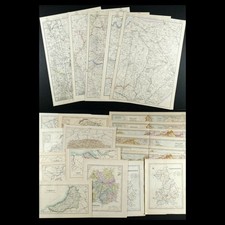 Job Lot 24 Old Maps