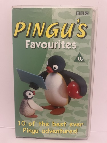 Pingu favourites rare vhs - favourites,