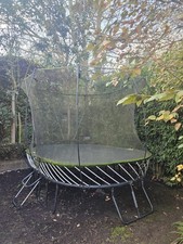 Springfree Oval Medium Trampoline  (Spring Free) 8x11ft With Step Ladder
