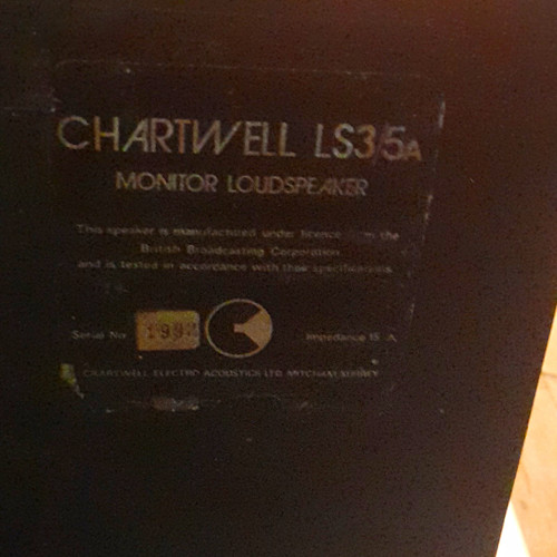 Chartwell ls3 vintage - ls3/5a,