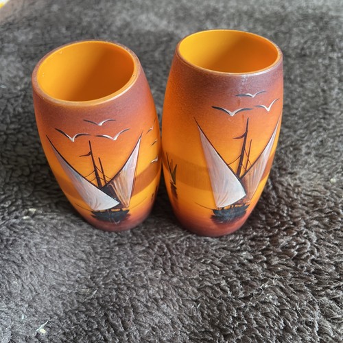 Pair vintage bohemian czech - pair,