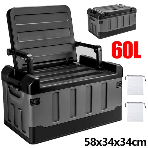 Black heavy duty collapsible - black,