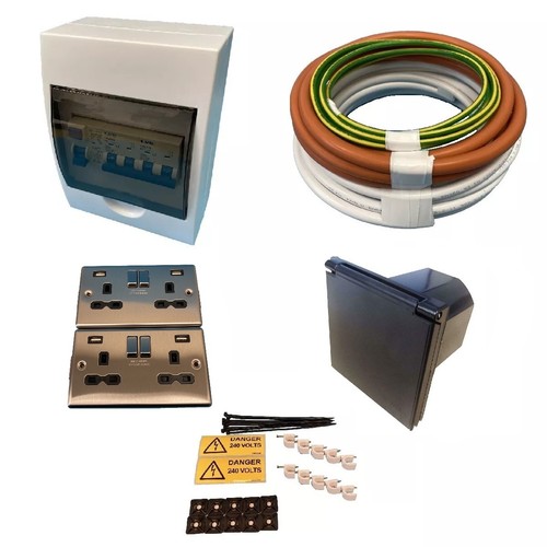 240v mains electric hook - hook, up