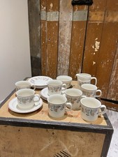 17 Pcs Wedgwood Roseberry Tea