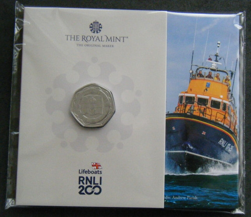 2024 rnli 50p fifty - 50p, pence