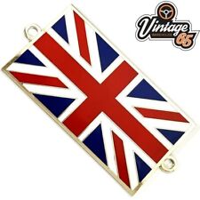 Union Jack Badge Quality Enamel Die Cast Metal For Classic MG Ford Triumph