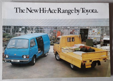 Toyota Hi-Ace Brochure c.1978 - Van Pick-Up