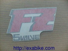 sticker for Yamaha FZ 750 from