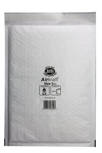 Genuine white jiffy bags - bags, all