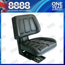 Black Suspension Seat + Height