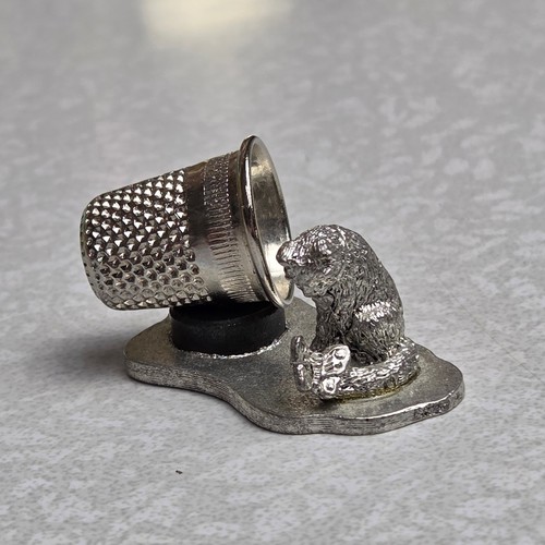 Metzke pewter cat - metzke, &