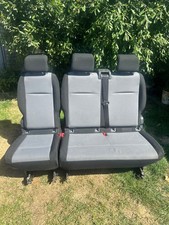 toyota proace rear seats in good used condition, clean. Black and grey 
