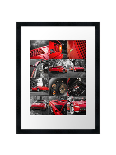 Ferrari 328 gts framed - 328,