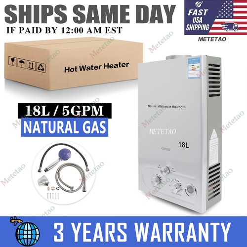 18l 5gpm tankless natural gas - 5gpm,