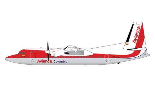 Gemini jets 200 fokker - 1/200, f-50