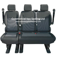 Cloth rear triple bench - cloth,