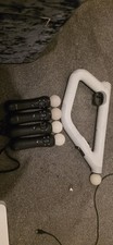 Sony PlayStation Move V2 Motion Controller x2 Twin Pack PS3 PS4 vr gun joblot 
