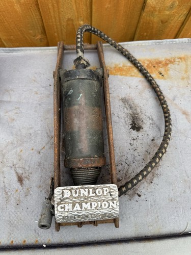 Dunlop champion foot pump - dunlop,