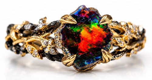 18k black yellow - black, &