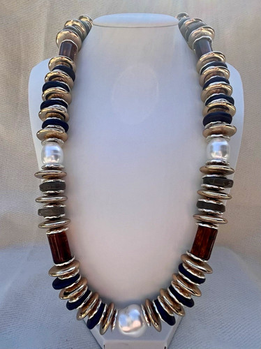 Chunky statement beaded - m&s,