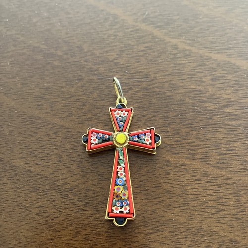 Vintage micro mosaic cross - vintage,