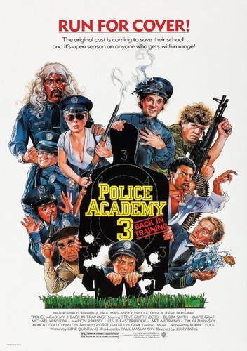 Police academy poster print - police,