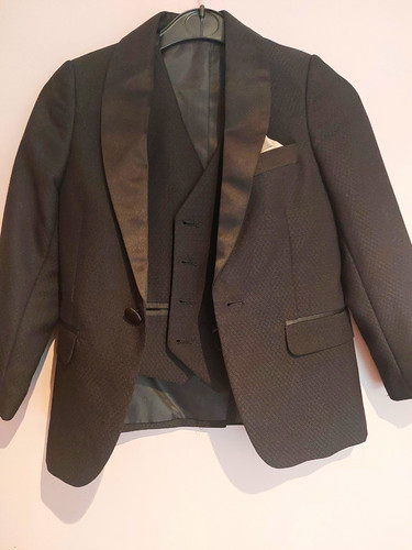 Roco boys black tuxedo suit - roco,