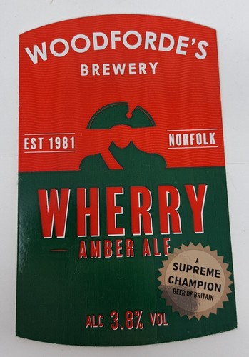 Woodforde wherry amber - wherry,