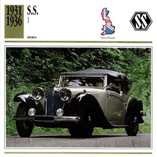S.S. 1, 1931-1936. Classic