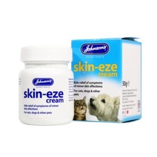 Johnsons Skin-Eze Cream for Cats, Dogs & all other Pets 50g