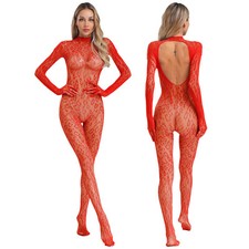New Women Fishnet Bodystocking