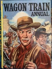 1959 HB Wagon Train Annual Wild West Western Cowboys Adventure VGC