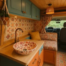 Campervan SINK Boho melamine
